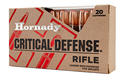 HORNADY CRITICAL DEFENSE  .327 FEDERAL 80GR FTX 25RD 10BX/CS - for sale