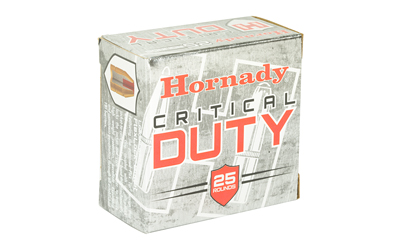 HORNADY CRITICAL DUTY 9MM +P 124GR FLEXLOCK 25RD 10BX/CS - for sale