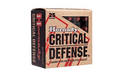 HORNADY CRITICAL DEFENSE 38 SPECIAL 110GR FTX 25RD 10BX/CS - for sale
