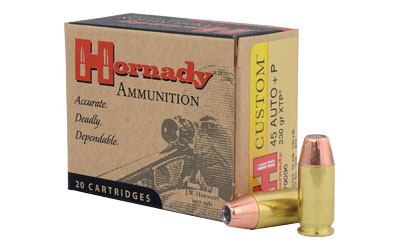 HORNADY 45 ACP +P 230GR XTP 20RD 10BX/CS - for sale