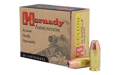 HORNADY 45ACP +P 230GR XTP 20RD 10BX/CS - for sale