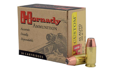 HORNADY 45 ACP 200GR XTP 20RD 10BX/CS - for sale