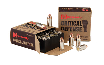 HORNADY CRITICAL DEFENSE 40SW 165GR FTX 20RD 10BX/CS - for sale