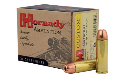 HORNADY 454 CASULL 240GR XTP 20RD 10BX/CS - for sale