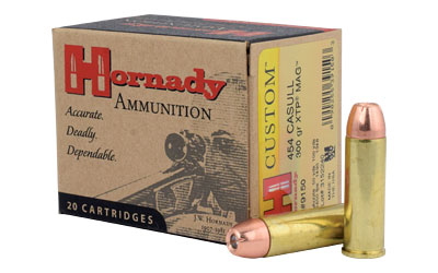 HORNADY 454 CASULL 300GR XTP 20RD 10BX/CS - for sale