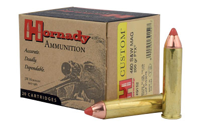 HORNADY 460SW MAGNUM 200GR FTX 20RD 10BX/CS - for sale