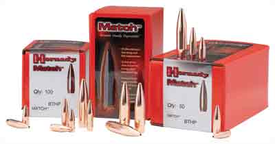 Hornady - Match - 22 Caliber - BULLET 22 CAL 224 68GR BTHP MTCH 100/BX for sale