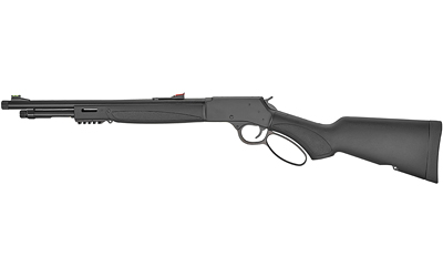 HENRY X MODEL LEVER 45LC 17.4" TB BLUED BLACK SYN. - for sale