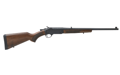 HENRY SINGLE BARREL 45-70 GOV 22" BLUED WALNUT - for sale