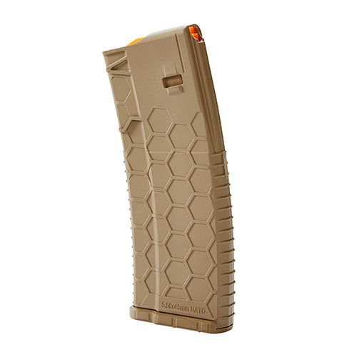 HEXMAG MAGAZINE AR-15 5.56X45 10RD FDE POLYMER SERIES 2 - for sale