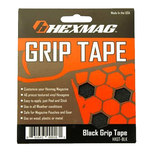 HEXMAG BLACK GRIP TAPE 46 HEX SHAPES FOR HEXMAGS - for sale