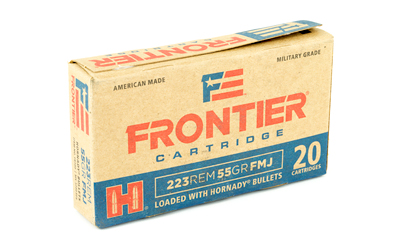 FRONTIER 223 REM 55GR FMJ 20RD 25BX/CS - for sale