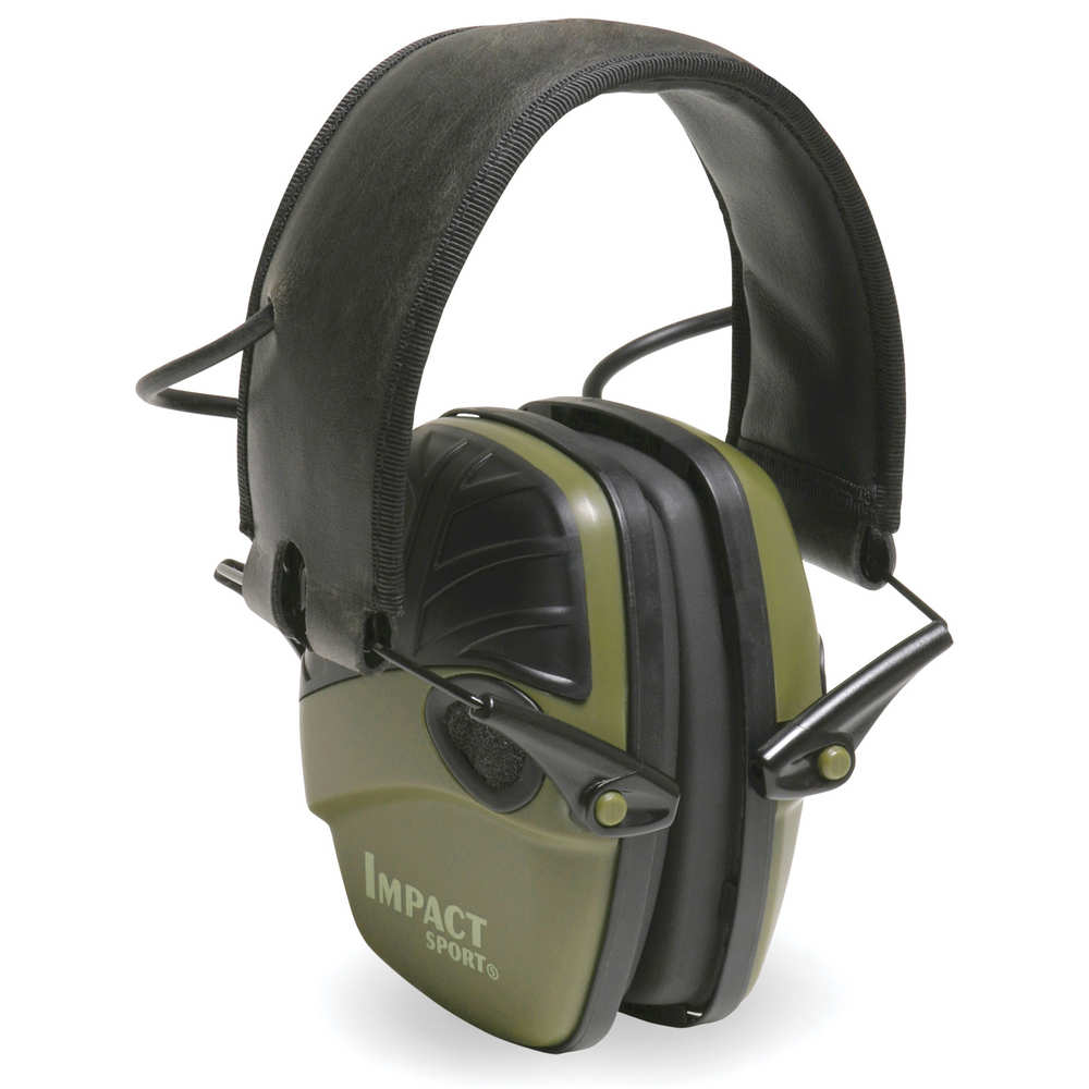 howard leight - Impact Sport - IMPACT SPORT GREEN ELEC EARMUFF NRR 22 for sale