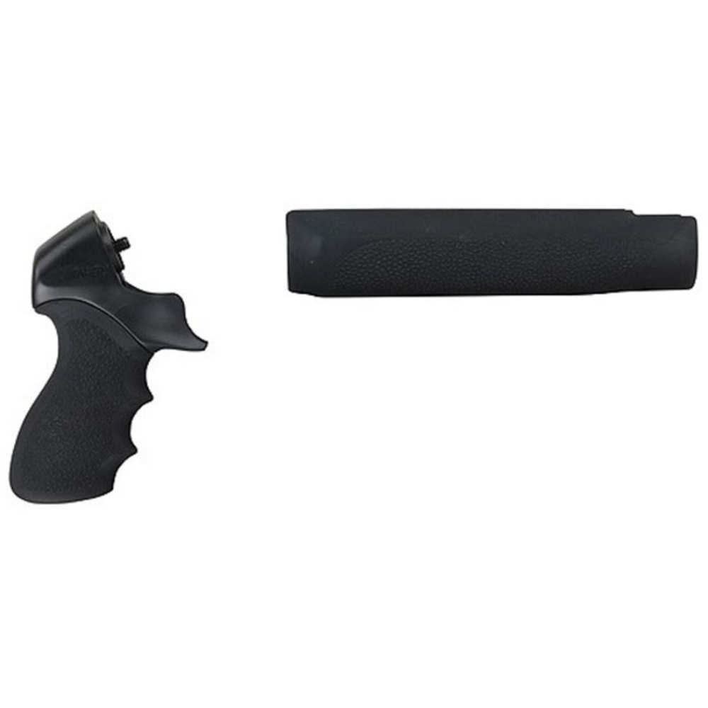 HOGUE PISTOL GRIP W/FOREND MOSSBERG 500 12GA. BLACK - for sale