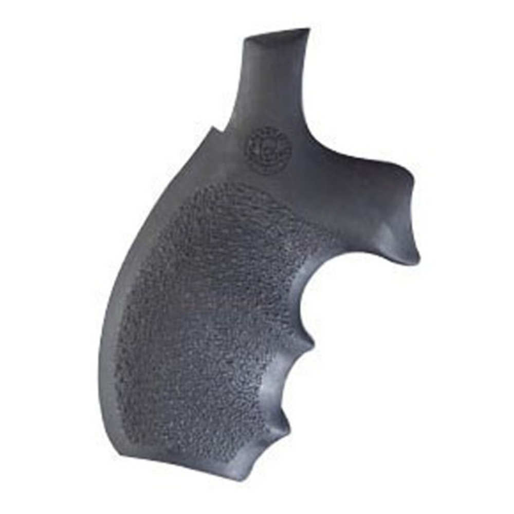 HOGUE GRIP S&W K/L RND BUTT BNTM BLK - for sale