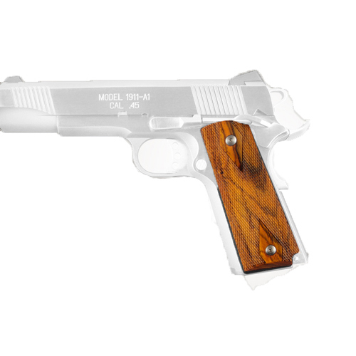 HOGUE GRIP 1911 GOVT COCO CHCKD AMBI - for sale