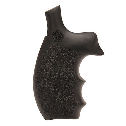 HOGUE GRIP S&W K/L RND BUTT BNTM BLK - for sale