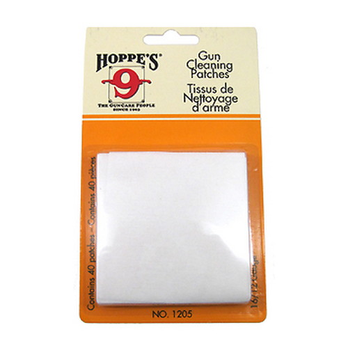 hoppe's - Gun Cleaning Patches - GUN CLNG PTCH NO 5 16/12GA 25PK for sale