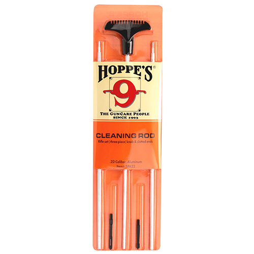 hoppe's - 3-Piece Cleaning Rod - 3PC 22 CAL ALUM RFL ROD for sale