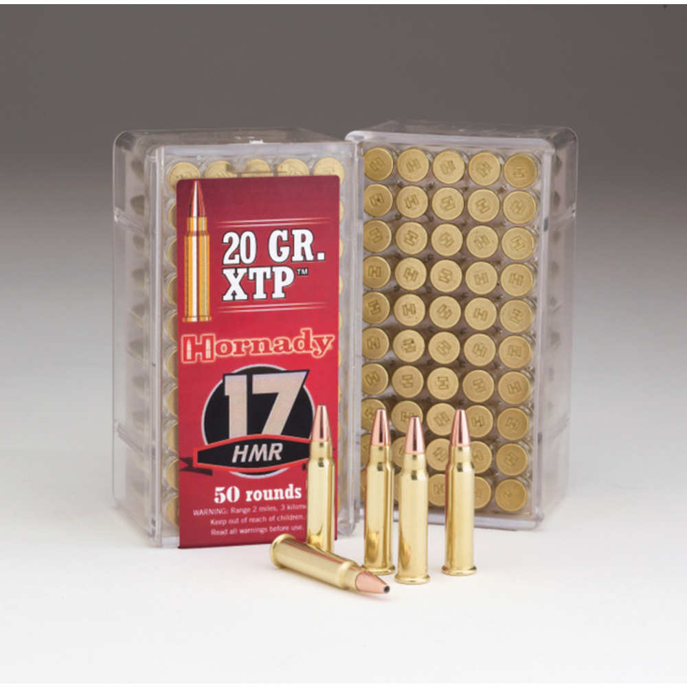 HORNADY 17HMR 20GR XTP 2375FPS 50RD 40BX/CS - for sale