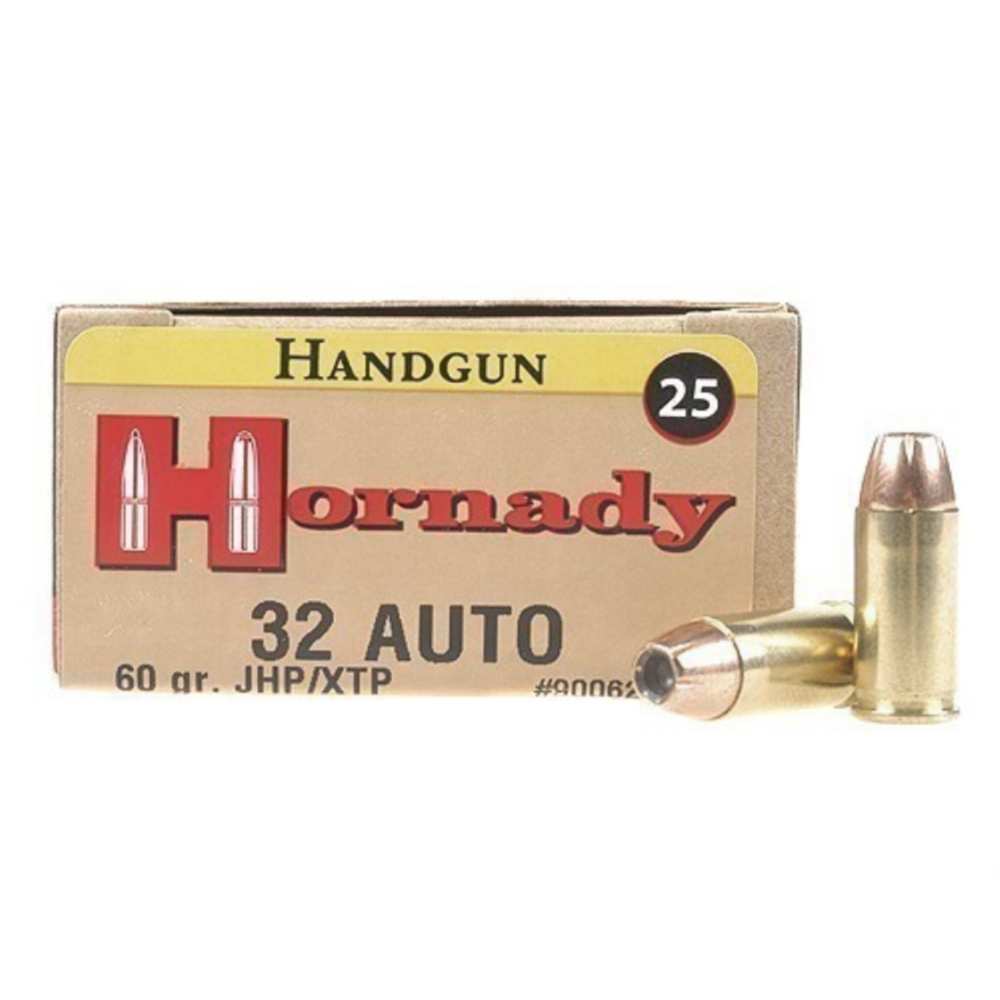 HORNADY 32ACP 60GR XTP 25RD 10BX/CS - for sale