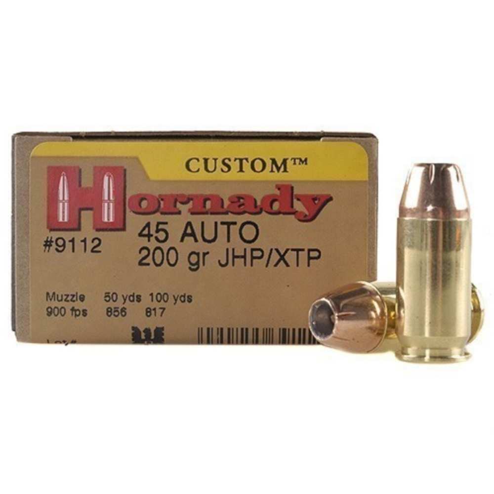 HORNADY 45ACP 200GR XTP 20RD 10BX/CS - for sale