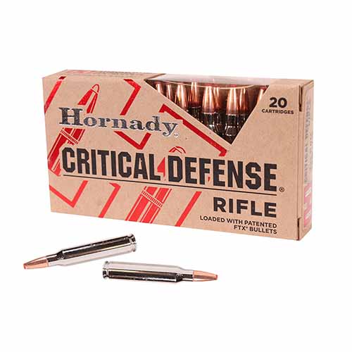 HORNADY CRITICAL DEFENSE .223 REM 73GR FTX 20RD 10BX/CS - for sale