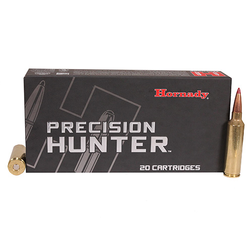 HORNADY PRECISION HUNTR 7MMWSM 162GR ELD-X 20RD 10BX/CS - for sale