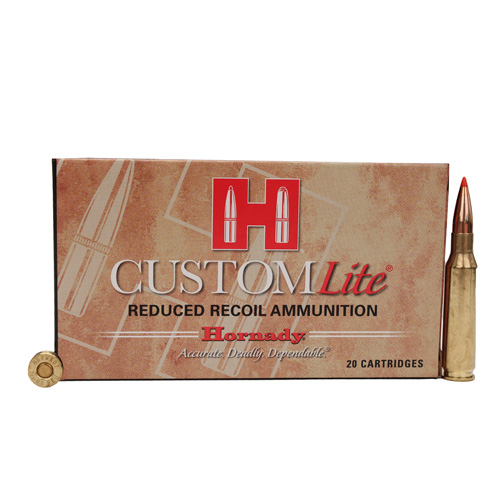 HORNADY CUSTOM LITE 7MM-08 REM 120GR SST 20RD 10BX/CS - for sale