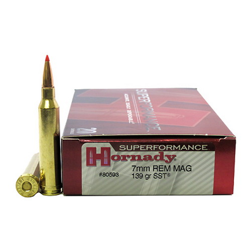 HORNADY SPF 7MM REM MAG 139GR SST 20RD 10BX/CS - for sale