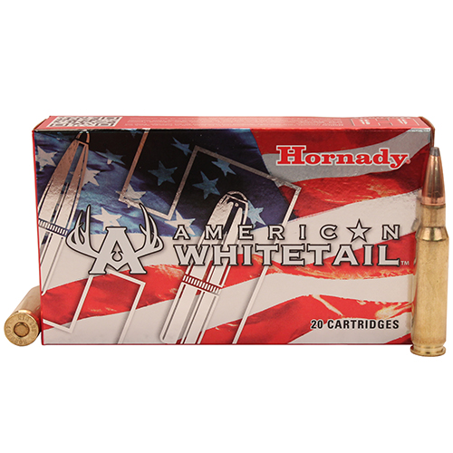 HORNADY WHITETAIL 308WIN 165GR INTERLOCK 20RD 10BX/CS - for sale