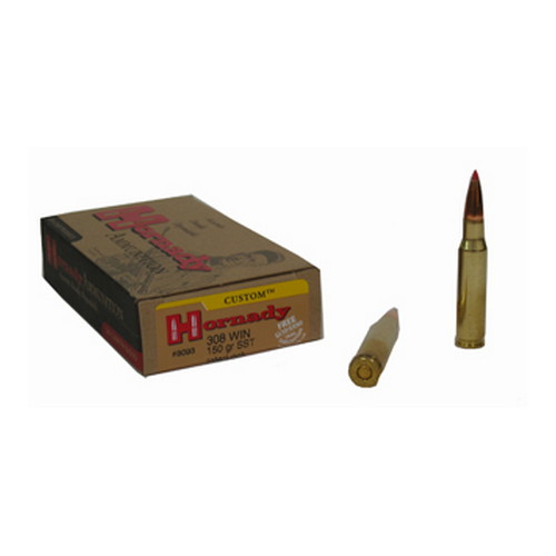 HORNADY 308 WIN 150GR SST 20RD 10BX/CS - for sale