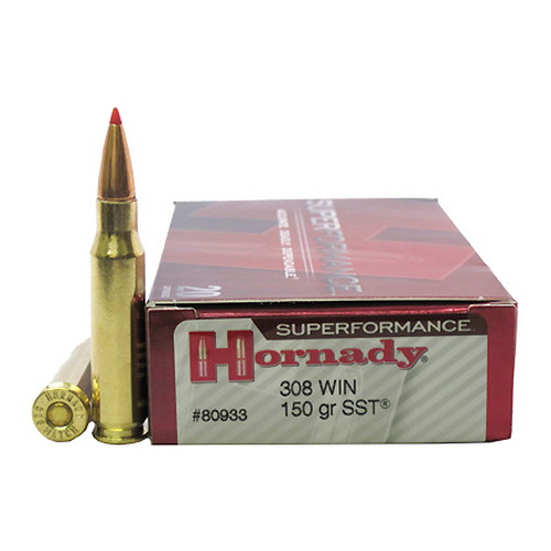 HORNADY SPF 308 WIN 150GR SST 20RD 10BX/CS - for sale