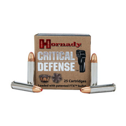 HORNADY CRITICAL DEFENSE 30 CARBINE 110GR FTX 25RD 10BX/CS - for sale