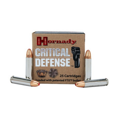 HORNADY CRITICAL DEFENSE .30 CARBINE 110GR FTX 25RD 10BX/CS - for sale