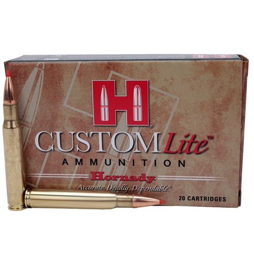 HORNADY CUSTOM LITE 30-06 125GR SST 20RD 10BX/CS - for sale