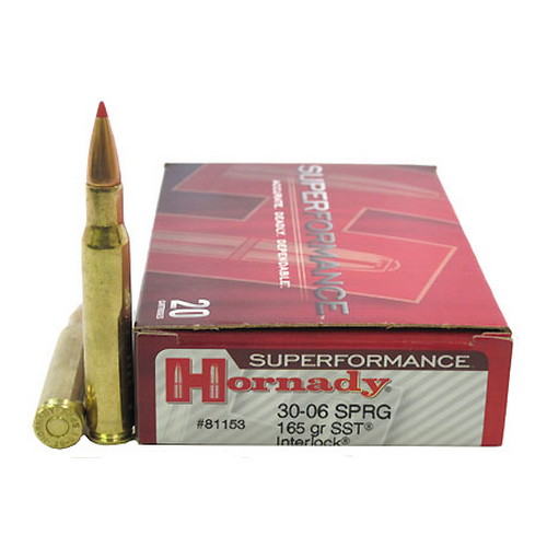 HORNADY SPF 30-06 165GR SST 20RD 10BX/CS - for sale