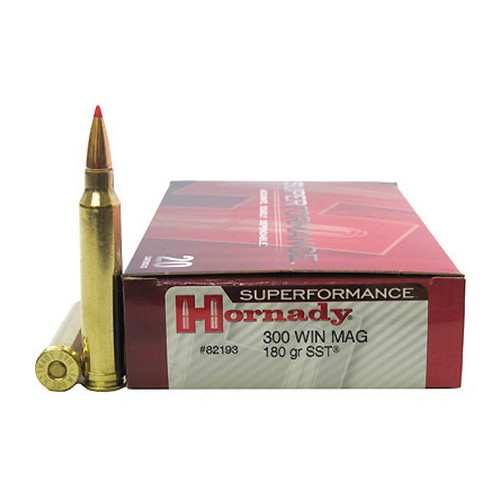 Hornady - Superformance - .300 Win Mag - AMMO 300 WIN MAG 180GR SST SPF 20/BX for sale