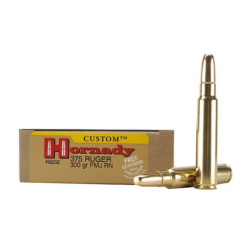 HORNADY 375 RUGER 300GR DGS 20RD 6BX/CS - for sale