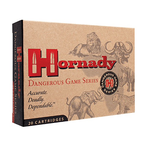 HORNADY 375 RUGER 300GR DGX BONDED 20RD 6BX/CS - for sale