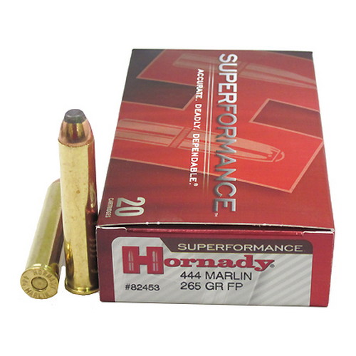 HORNADY SPF 444 MARLIN 265GR JSP-FLAT NOSE 20RD 10BX/CS - for sale