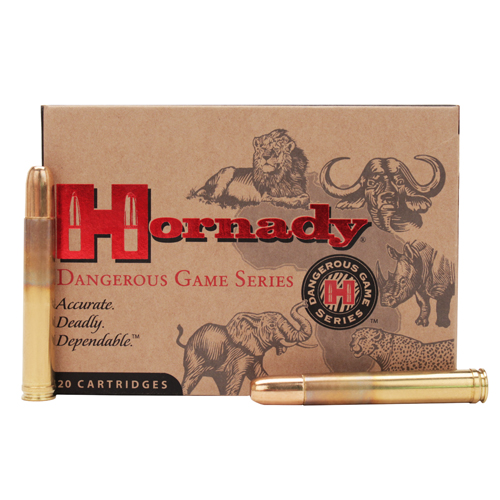 HORNADY 458 LOTT 500GR DGS 20RD 6BX/CS - for sale