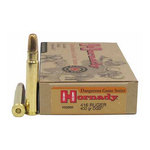 HORNADY 416 RUGER 400GR DGS 20RD 6BX/CS - for sale