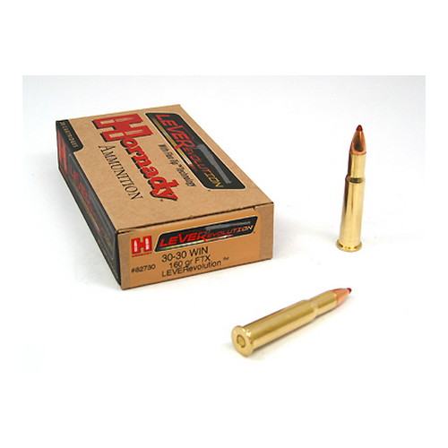 HORNADY LEVEREVOLUTION 30-30 160GR FTX 20RD 10BX/CS - for sale