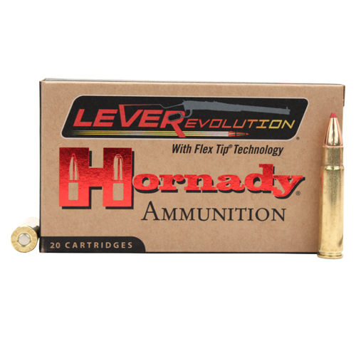 HORNADY LEVEREVOLUTION 200GR 35 REM FTX 20RD 10BX/CS - for sale