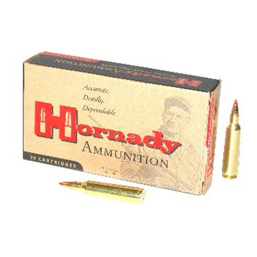 HORNADY VARMINT 22-250 REM 55GR V-MAX 20RD 10BX/CS - for sale