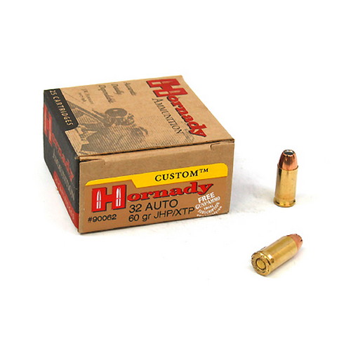 HORNADY 32ACP 60GR XTP 25RD 10BX/CS - for sale