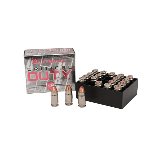 HORNADY CRITICAL DUTY 357SIG 135GR FLEXLOCK 20RD 10BX/CS - for sale