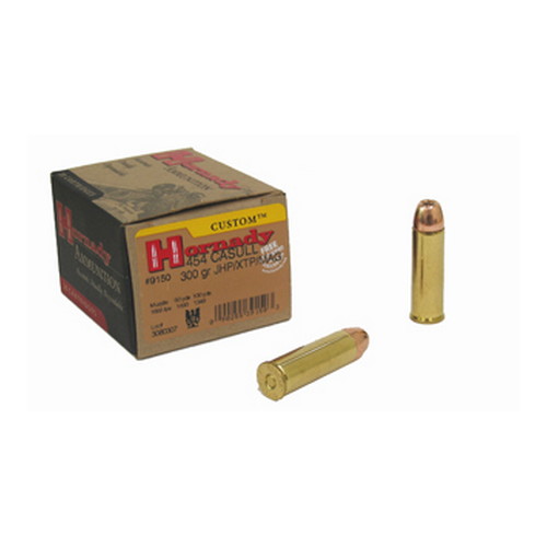 HORNADY 454 CASULL 300GR XTP 20RD 10BX/CS - for sale