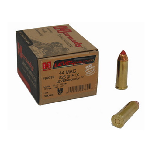 HORNADY LEVEREVOLUTION 44 REM MAG 225GR FTX 20RD 10BX/CS - for sale